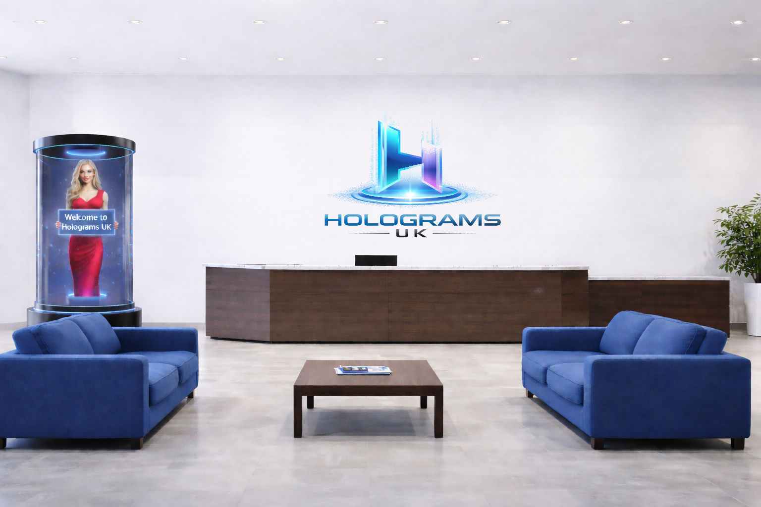 Holograms UK Slider background Office