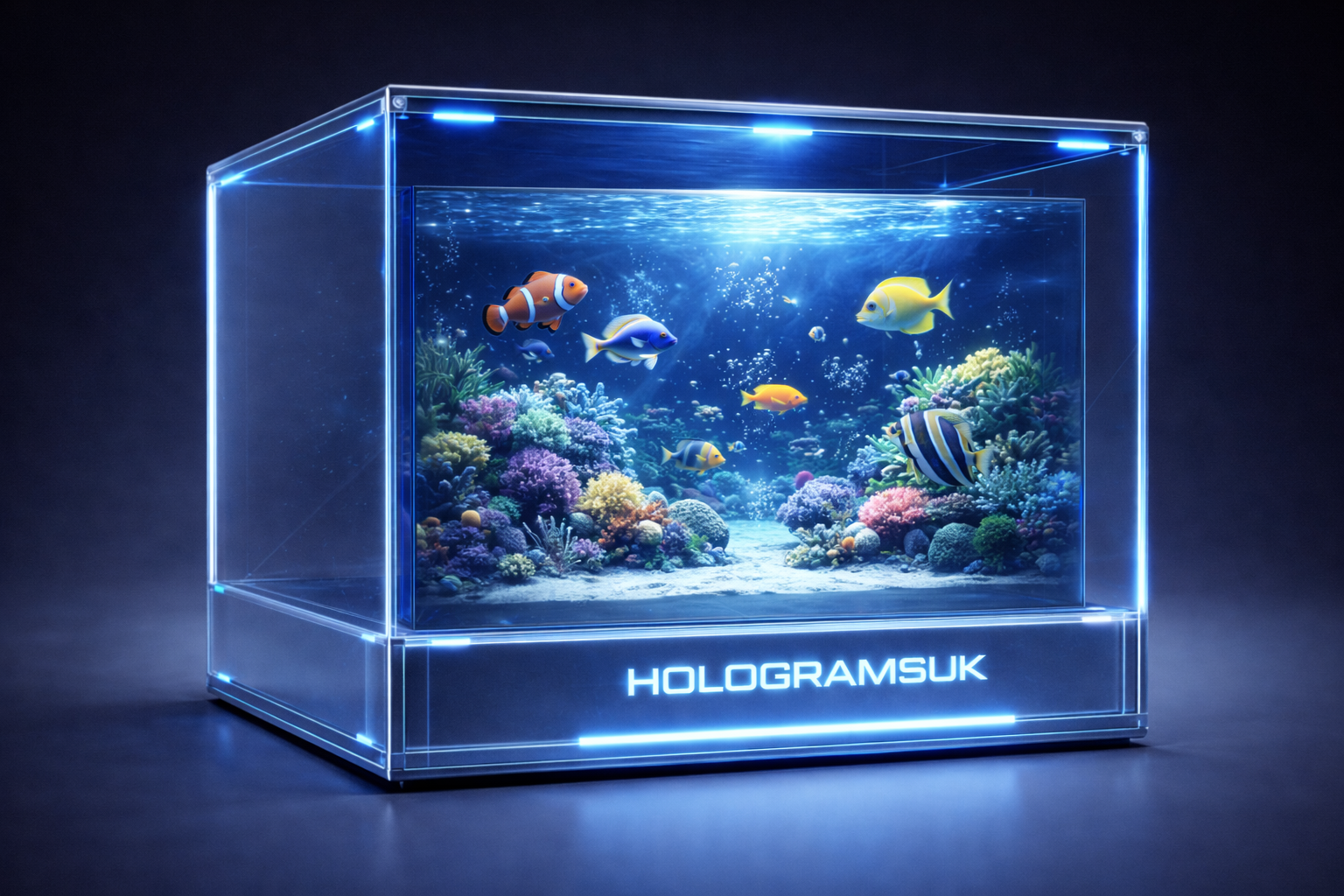 Holograms UK Rectangle Cabinet Fish Tank