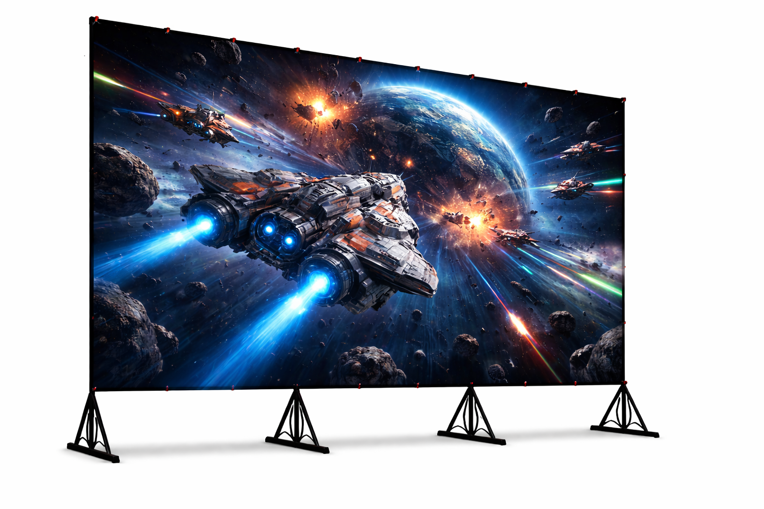 Holograms UK 3D Wall Space Fight