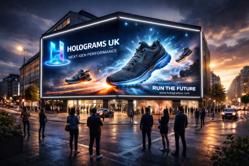 Holograms UK Trainer 3D Billboard