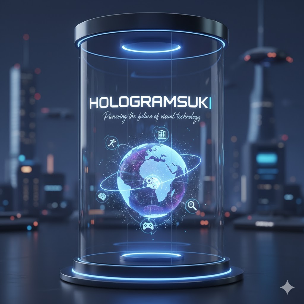 Holograms UK Circular Holographic Cabiner 1